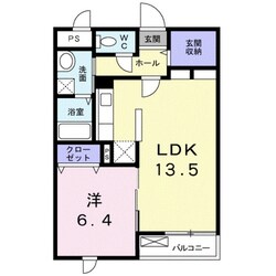 トーク鷹の羽Ⅲの物件間取画像